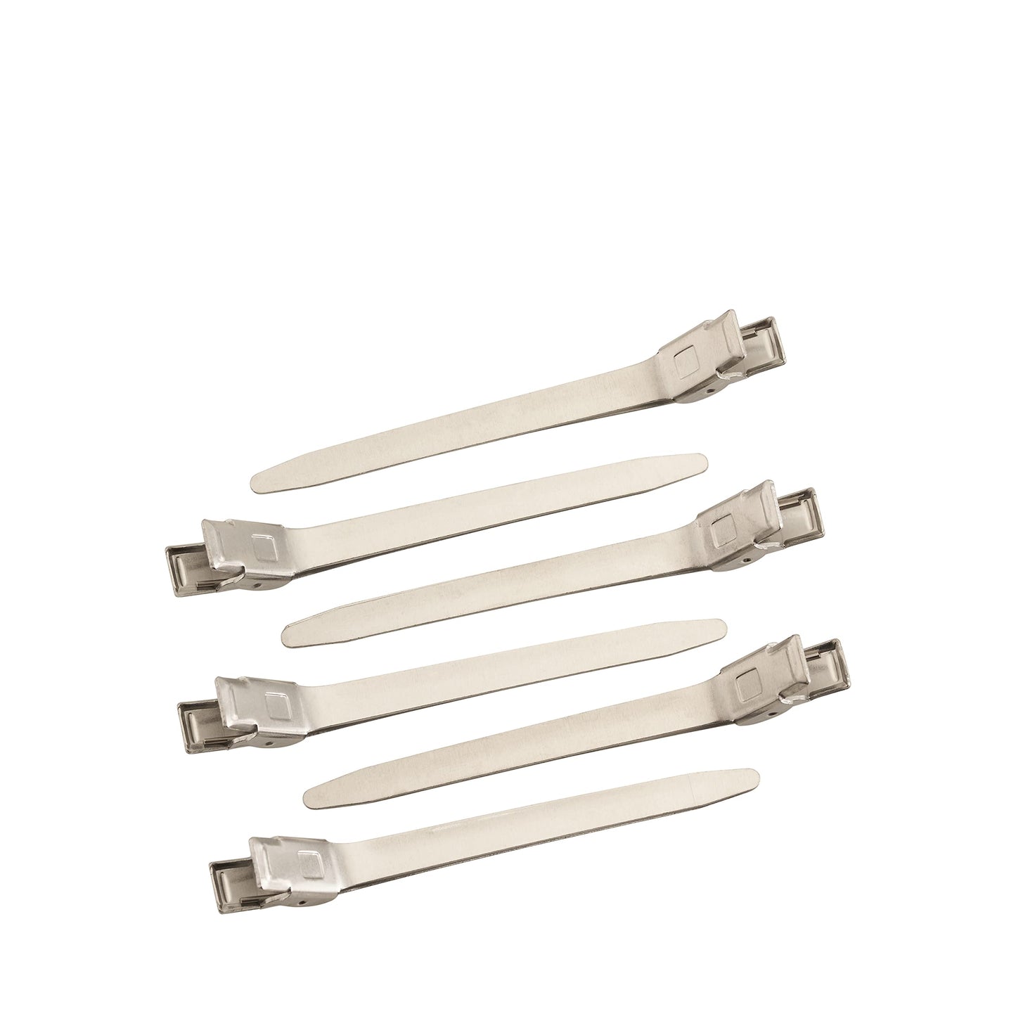 Goody Aluminum Sectioning Clips - 6 CT, Silver Beauty & Personal Care GOODY
