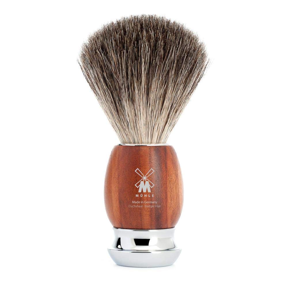 MÜHLE VIVO 4-piece Pure Badger Modern Safety Razor Luxury Wet Shaving Set - Perfect for Every Day Use, Barbershop Quality Close Smooth Shave Beauty and Personal Care MÜHLE