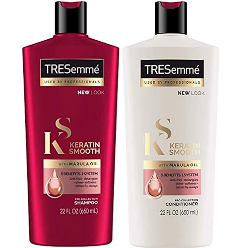 TRESemmé Keratin Smooth Shampoo and Conditioner Set Beauty & Personal Care TRESemmé
