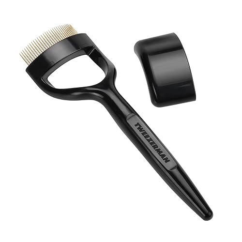 Tweezerman Eyelash Comb for Round Eyes, Premium Lashcombo 60, Black Beauty & Personal Care Tweezerman