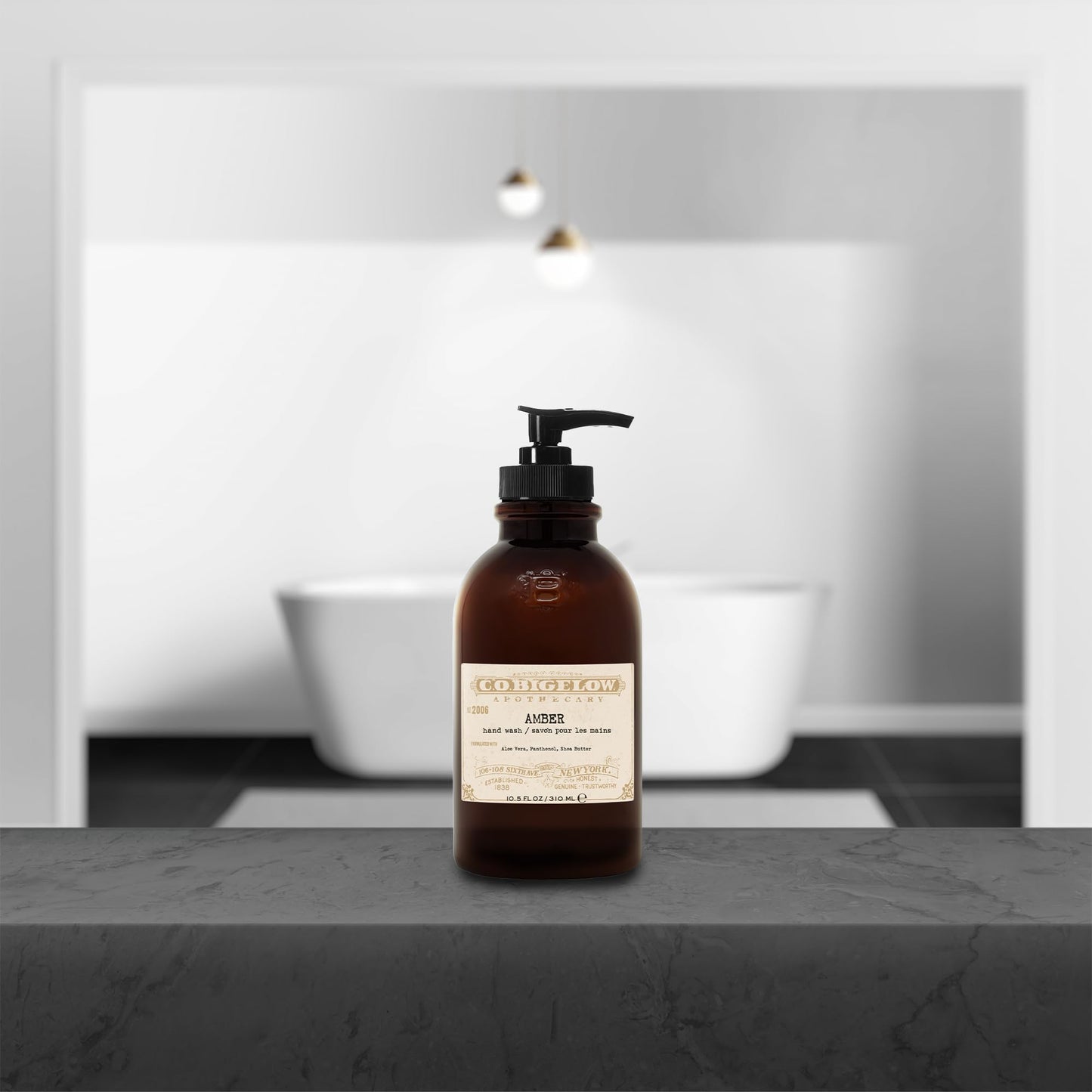 C.O. Bigelow Iconic Collection Amber Hand Wash, Scented Hand Soap with Aloe Vera and Shea Butter, 10.5 fl oz Beauty & Personal Care C. O. Bigelow
