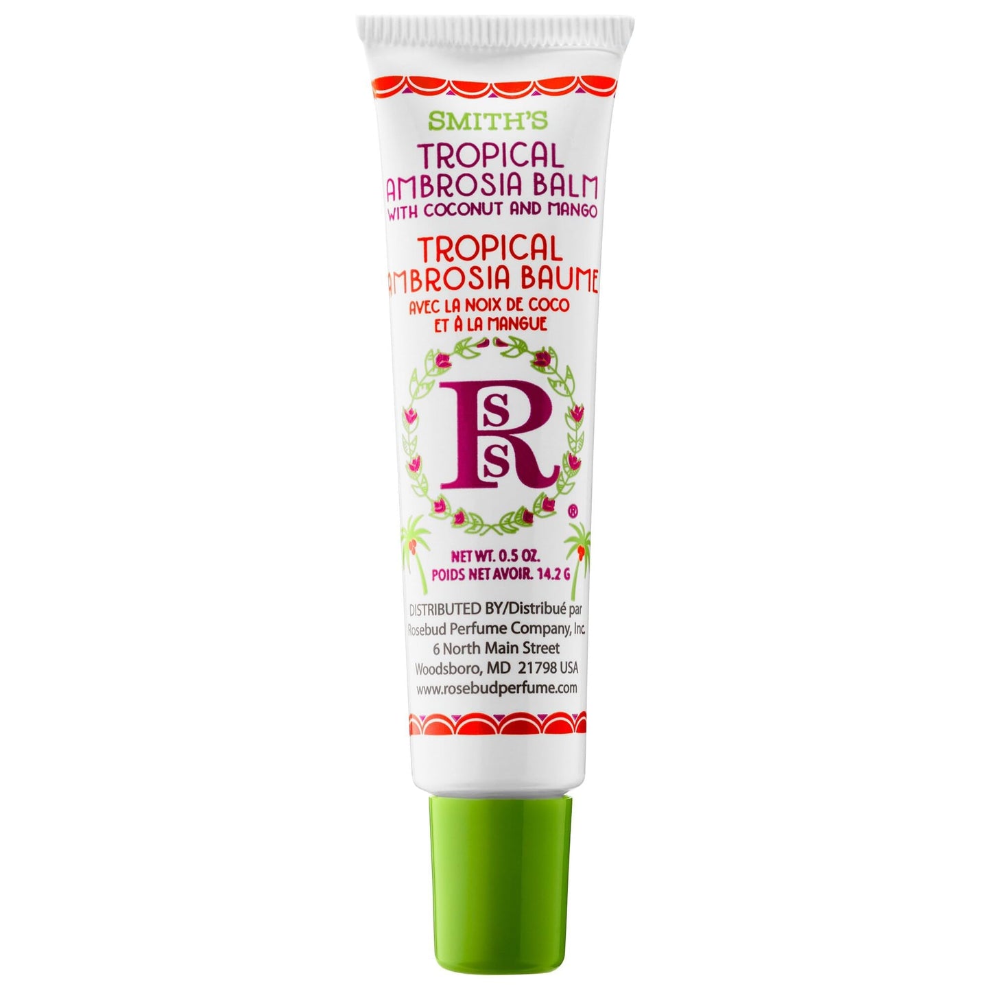 Rosebud Perfume Co. Tropical Ambrosia Lip Balm 0.5 oz/ 14.2 g Beauty & Personal Care Rosebud Perfume