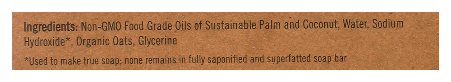 Sappo Hill Soap, Bar Soap, Oatmeal Natural, 3.5 Ounce, 1 Bar Beauty & Personal Care Sappo Hill