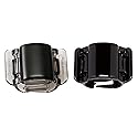 Linziclip Hair Jawclip Midi Black Solid & Black Matte Bundle, 2-pack Beauty & Personal Care Allure Style Accessories