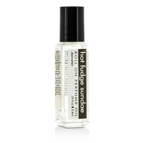 DEMETER Hot Fudge Sundae Roll On Perfume Oil, 0.33 Oz, Long-Lasting Beauty & Personal Care DEMETER