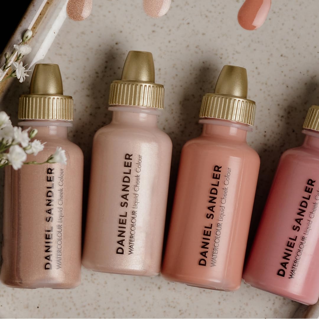 Daniel Sandler WATERCOLOUR LIQUID ILLUMINATOR 'ICING' 15ml - Liquid Shimmer Makeup, Highlighter - Oil-Free, Lightweight, Buildable & Long-Lasting Beauty & Personal Care Daniel Sandler