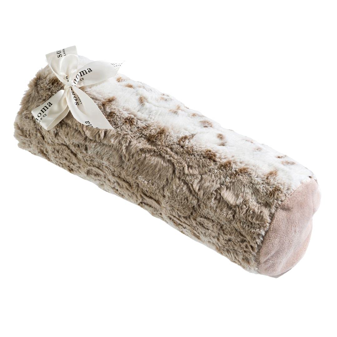 Sonoma Lavender Lavender Bolster Roll, Microwaveable, Hot/Cold, Relaxing Pain Relief, Neck, Back or Behind Knees, Removable/Washable Cover (Arctic Beauty and Personal Care Sonoma Lavender