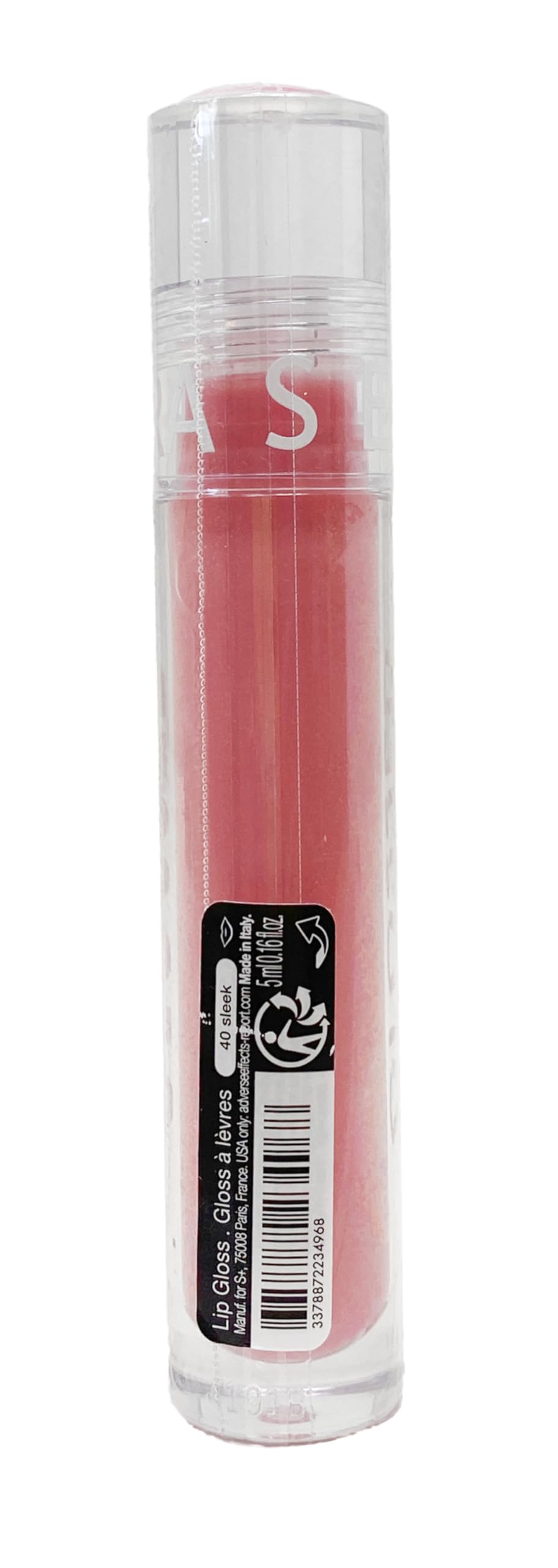 SEPHORA Collection Glossed Lip Gloss - 40 Sleek (shimmer rosy pink) 0.16 oz / 5 mL Beauty & Personal Care SEPHORA