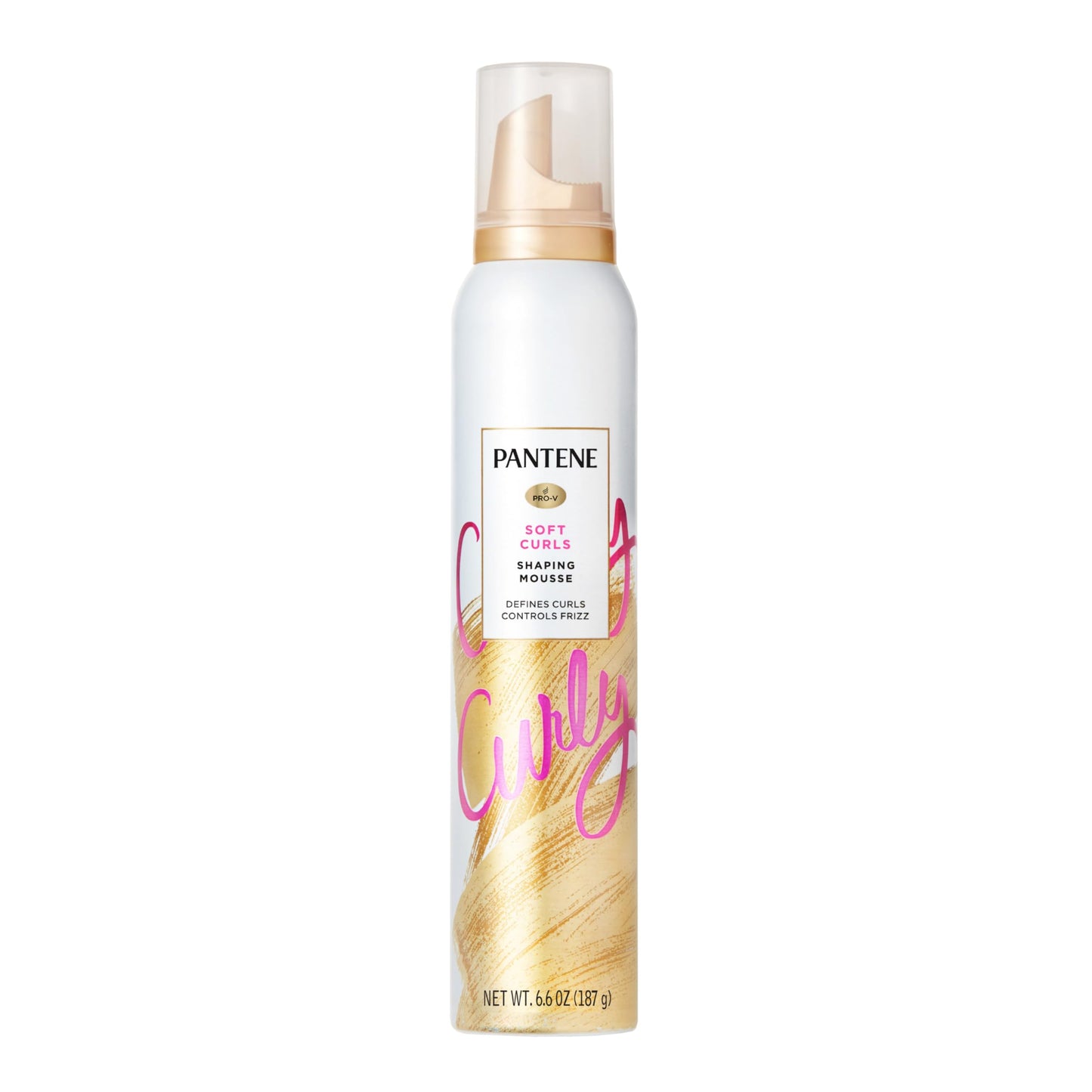 Pantene Pro-V Curl Mousse to Tame Frizz for Soft, Touchable Curls, 6.6 oz Beauty & Personal Care Pantene