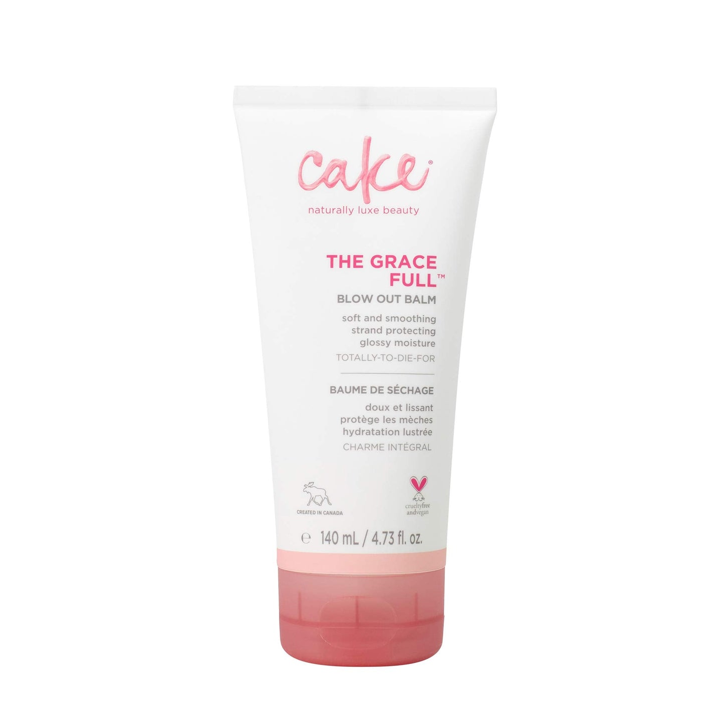 Cake Beauty The Grace Full Blowout Balm – Vegan Heat Protectant Cream with Coconut Oil for Smooth, Glossy Hair – Sulfate & Paraben Free Beauty & Personal Care Cake Beauty