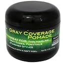 Swing It Inc. Gray Coverage Black Pomade 4 ounce. Non greasy color wax that fills in thinning hair line too.… Beauty & Personal Care Swing It Inc