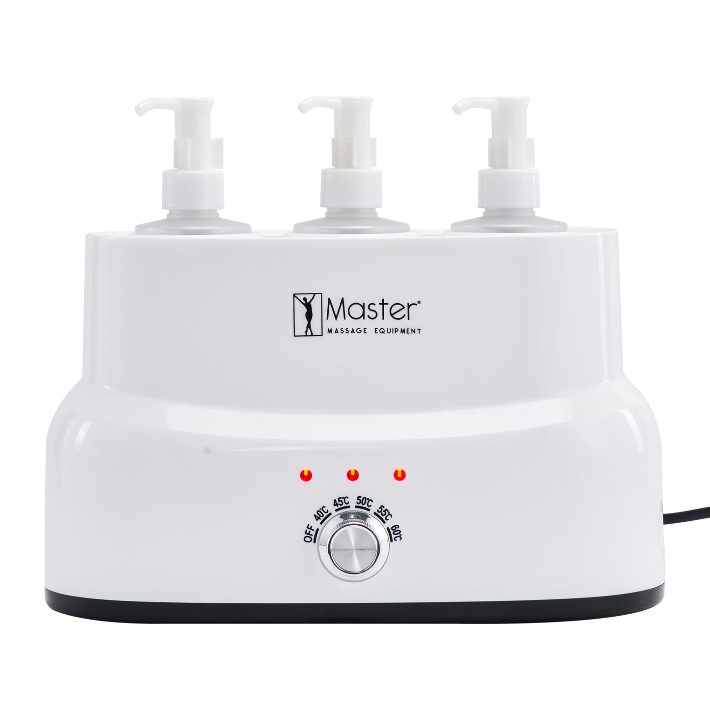 Master Massage Three Bottles Massage Oil, Lotion, Cream Warmer Heater with Empty Bottles- Massage Cream Heating Device- Salon Spa Body Therapy, White Beauty & Personal Care Master Massage Equipment