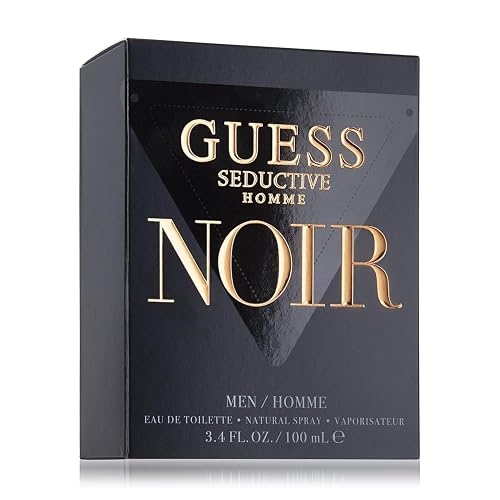 Guess Seductive Homme Noir 3.4 oz EDT Spray RETAIL Beauty & Personal Care GUESS