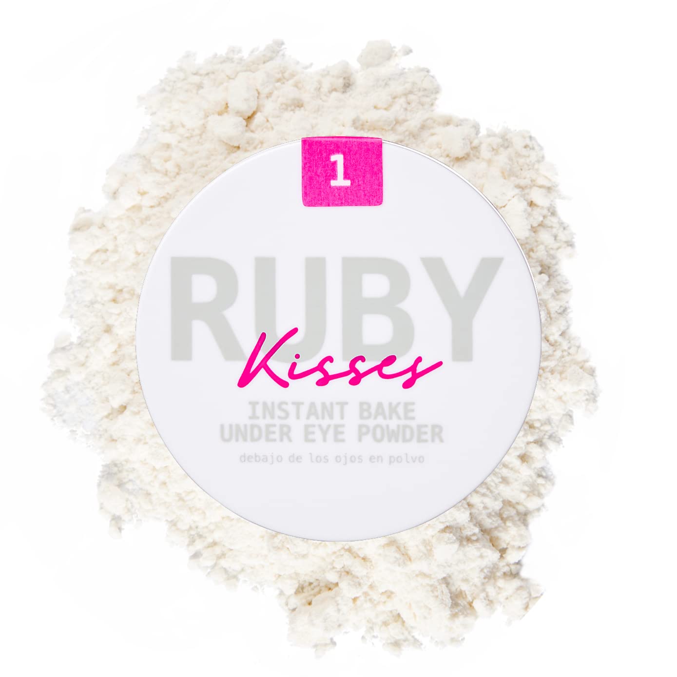 Ruby Kisses Instant Bake Undereye Powder - Vegan, Cruelty Free Powder for Brightening Eyes and Smudge-Free Makeup (Translucent) Beauty & Personal Care Ruby Kisses
