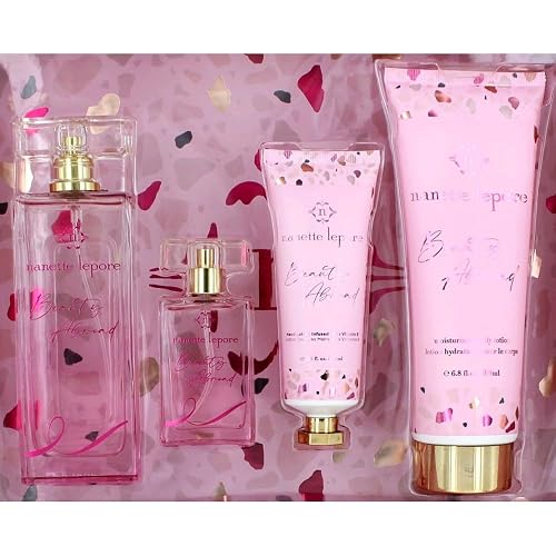 Nanette Lepore Beauty Abroad 4 Piece Gift Set, 3.4 fl. oz. EDP Beauty & Personal Care Nanette Lepore