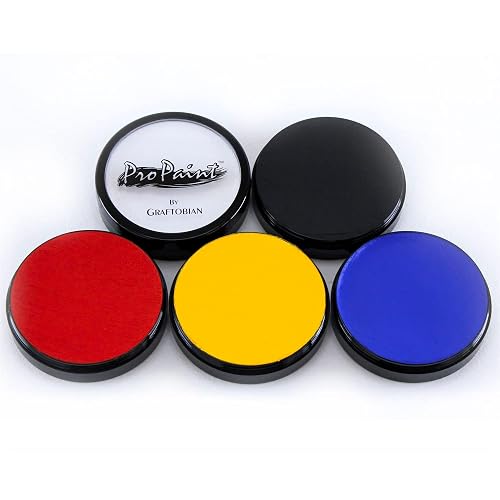 Graftobian Makeup ProPaint Face & Body Paint - Face Painting Set 5oz - Halloween Makeup - Costume Makeup for Adults - Body Paints for Adults - Face Beauty & Personal Care Graftobian