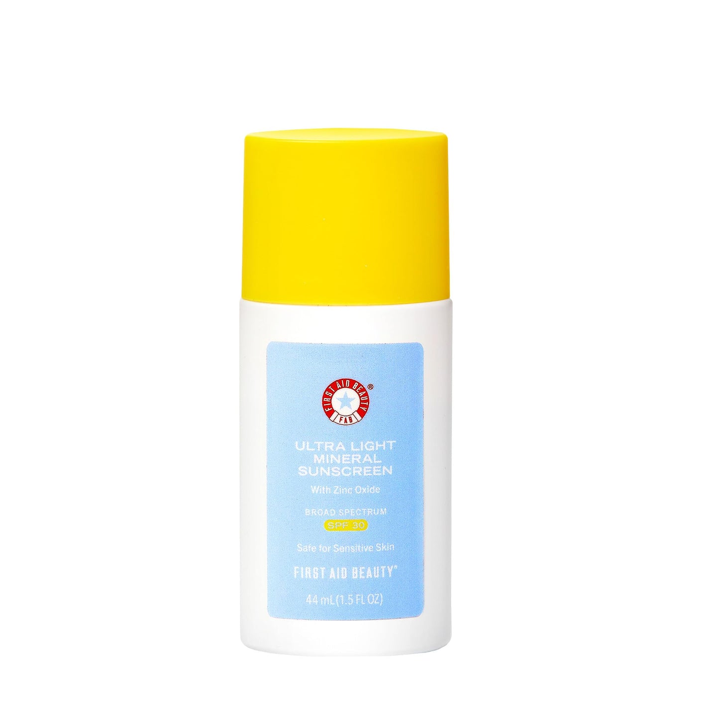First Aid Beauty - Weightless Liquid Mineral Sunscreen with Zinc Oxide Broad Spectrum SPF 30, Luxuriously Light Ultra Sheer Tint for Everyday Use Beauty & Personal Care First Aid Beauty