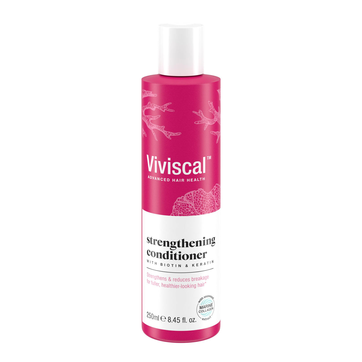 Viviscal Hair Strengthening Conditioner - Strengthens and Reduces Breakage for Fuller, Healthier Hair - With Biotin, Keratin and Marine Extracts Beauty & Personal Care Viviscal