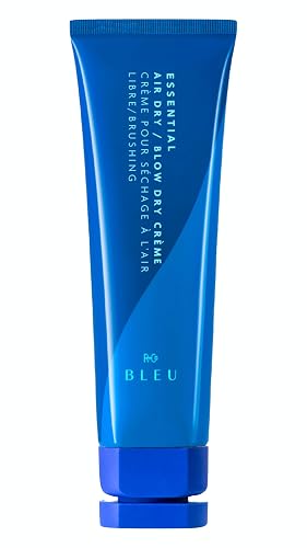 R+Co BLEU Essential Air Dry Blow Dry Crème - Lightweight Heat Protectant Styling Cream for Frizz Control, Hydration & Shine - Smooths & Detangles Beauty & Personal Care R+Co