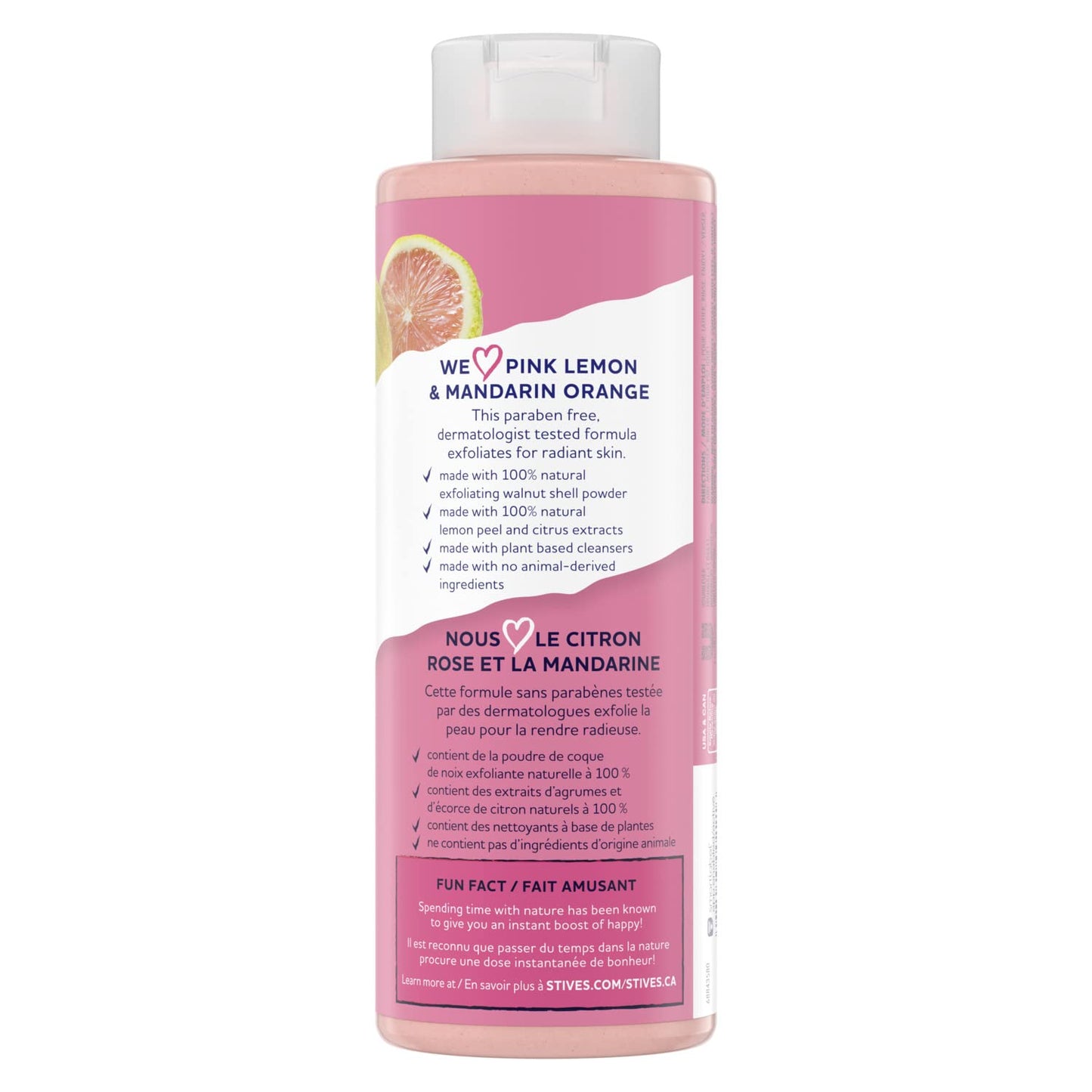 St. Ives Exfoliating Body Wash, Pink Lemon & Mandarin Orange 2-Pack - Made with 100% Natural Exfoliants for Glowing Skin, 16 Oz Ea Beauty & Personal Care St. Ives