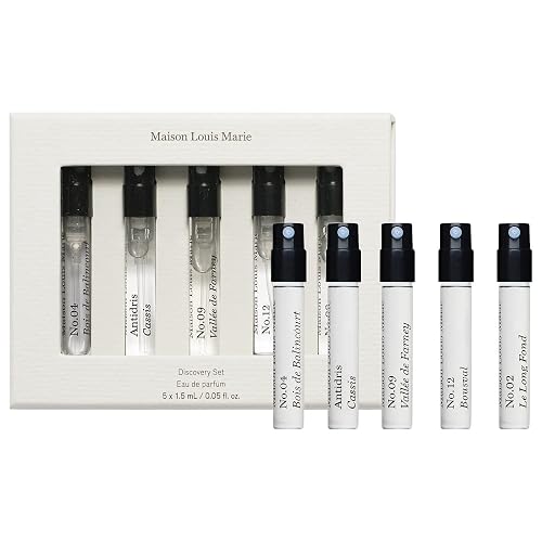 Maison Louis Marie - Natural Eau de Parfum Spray 5-Piece Discovery Set | Luxury Clean Beauty + Non-Toxic Fragrance Beauty & Personal Care Maison Louis Marie