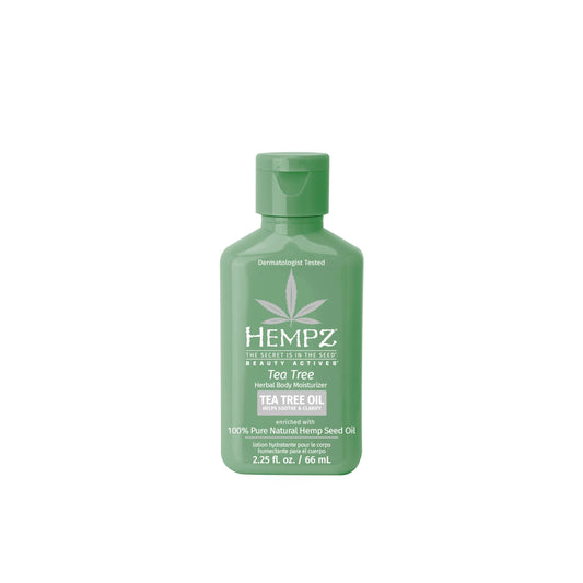 Hempz Mini Tea Tree Herbal Body Moisturizer 2.25 oz. Beauty & Personal Care Hempz