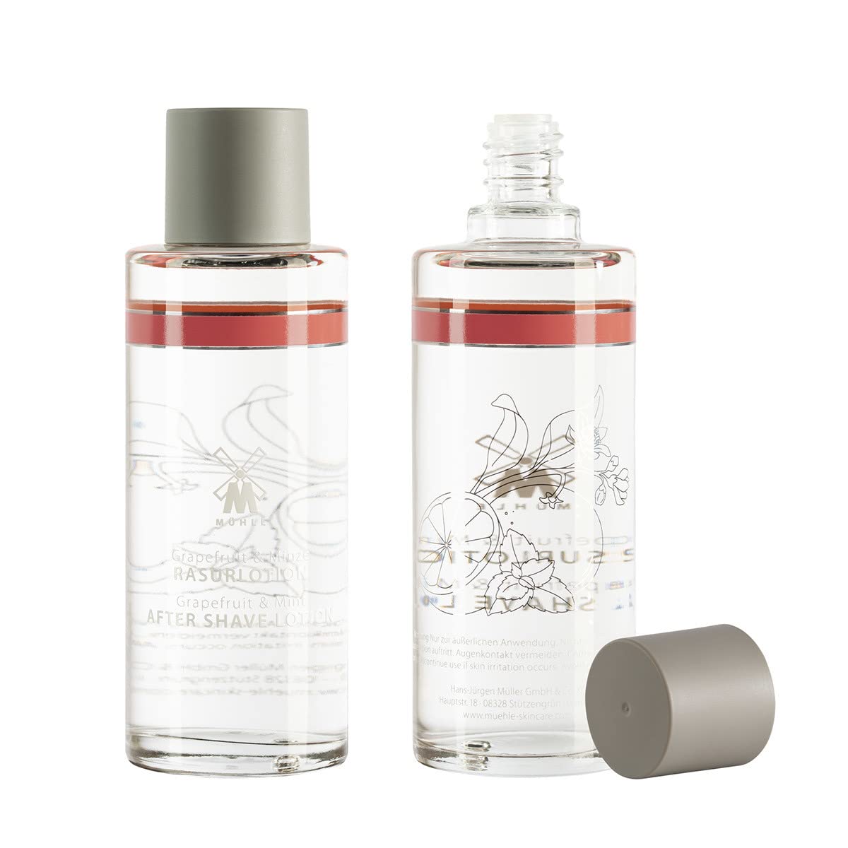 MÜHLE Grapefruit and Mint Aftershave Lotion 125ml Beauty and Personal Care MÜHLE