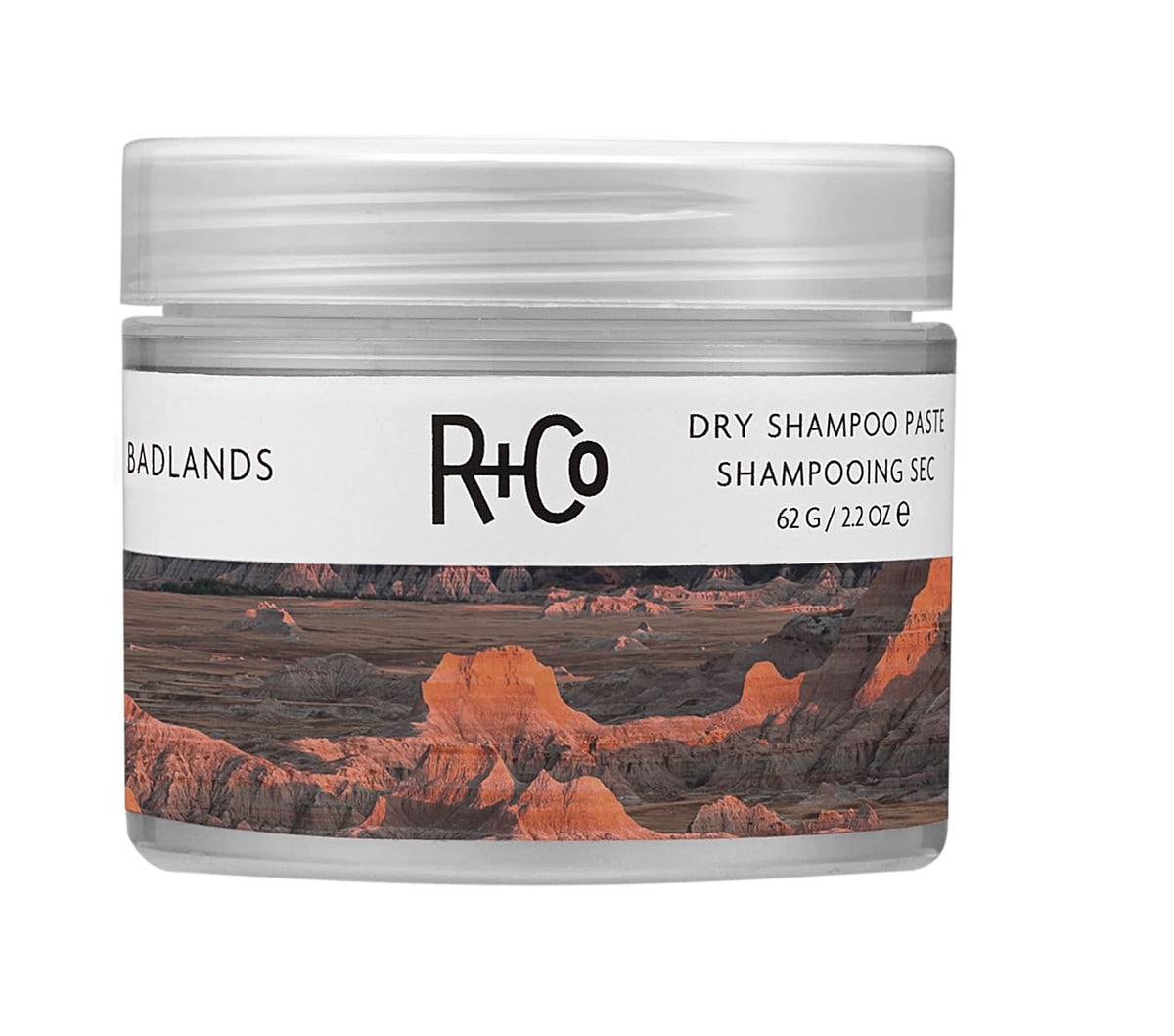 R+Co BADLANDS Styling Paste, 2.2 oz/62 g, Relative Paradise Scent