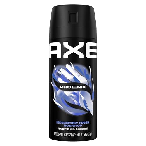 AXE Body Spray Deodorant Phoenix for Long Lasting Odor Protection Deodorant for Men Formulated Without Aluminum 4.0 oz Beauty & Personal Care AXE