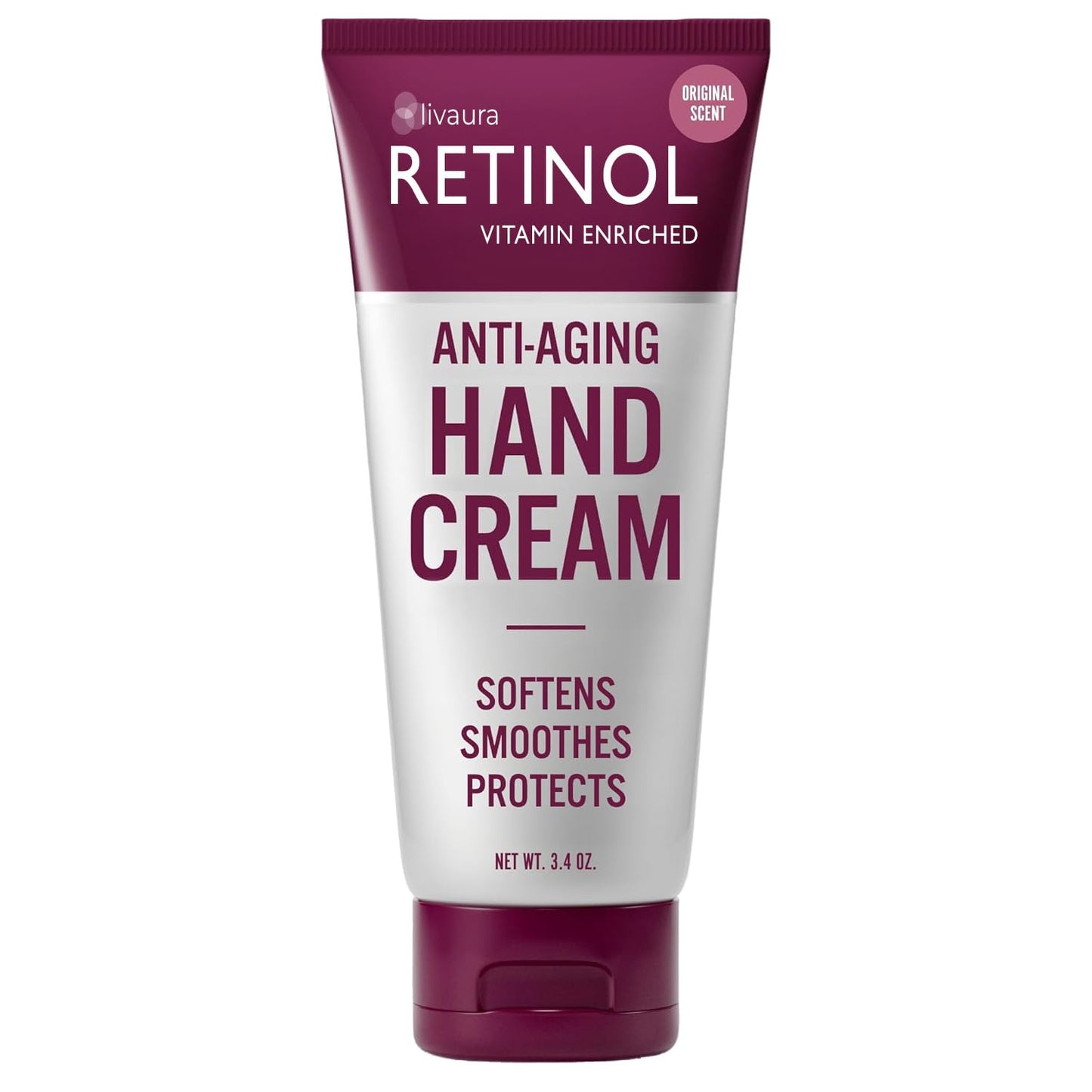Retinol Anti-Aging Hand Cream - The Original Retinol Brand For Younger Looking Hands -Rich, Velvety Conditions & Protects Skin, Nails & Cuticles Beauty & Personal Care Retinol