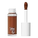 e.l.f. Camo Liquid Bronzer & Contour, Silky Highly Pigmented Formula, Creates a Long-Lasting Bronzed Glow & Natural Look, Vegan , 8 Deep Beauty & Personal Care e.l.f.