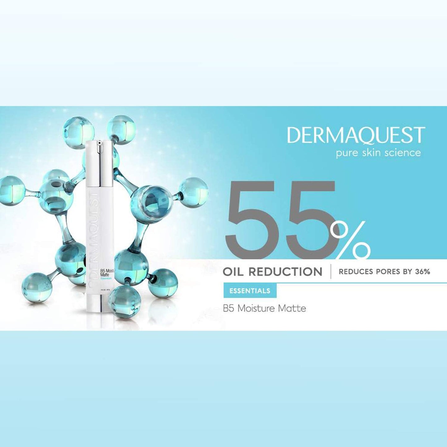DermaQuest Essential B5 Moisture Matte - Face Moisturizer for Oily & Acne Prone Skin - 5% Hyaluronic Acid Women & Mens Moisturizer - Reduces Oil Beauty & Personal Care DermaQuest