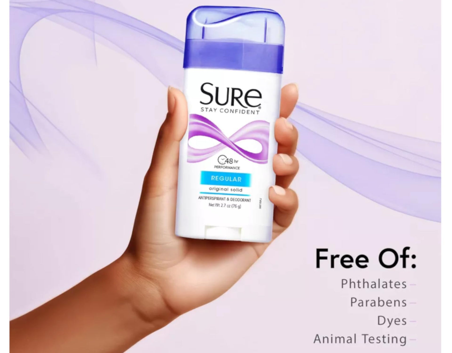 Sure Original Solid Regular Scent 2.7-ounceAnti-Perspirant Deodorant Beauty and Personal Care Sure