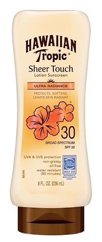 Hawaiian Tropic Sheer Touch Broad Spectrum Sun Care Lotion, SPF 30, 8 Fluid Ounce Beauty & Personal Care Hawaiian Tropic
