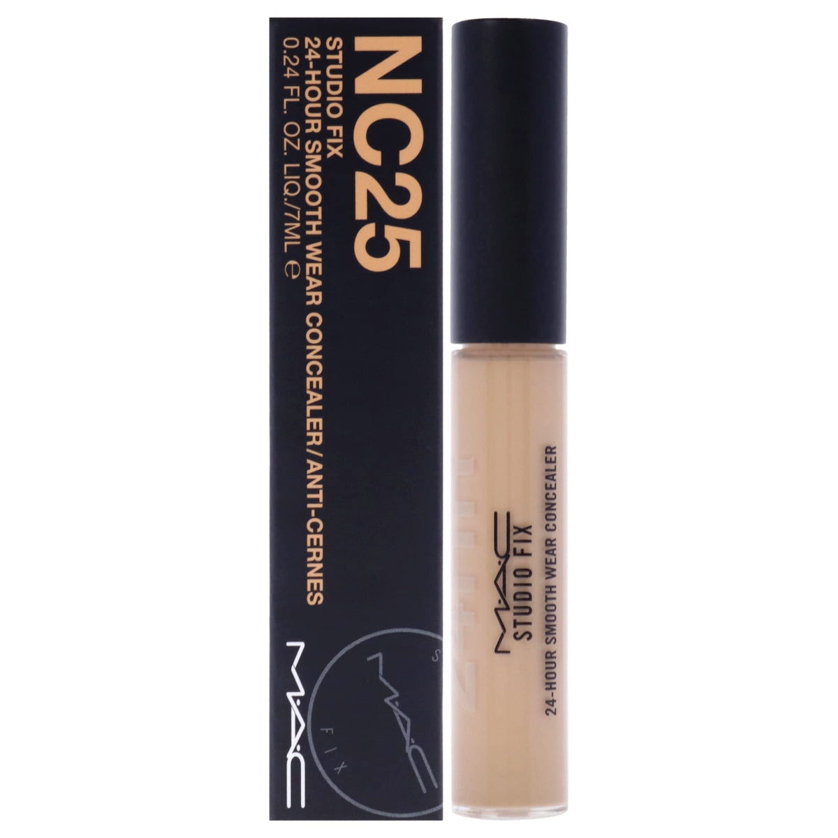 Studio Fix 24 Hour Smooth Wear Concealer - NC25 by MAC for Women - 0.24 oz Concealer Beauty & Personal Care MAC