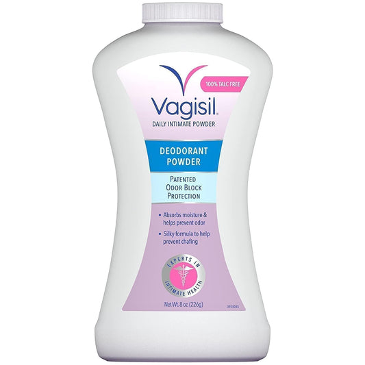 Vagisil Deodorant Powder, Odor Block, 8 Ounce Beauty and Personal Care Vagisil
