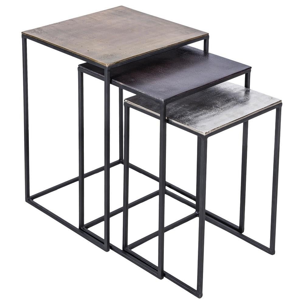 Renwil TA174 Accent Table, Brass Antique/Bronze/Raw Nickel/Matt Black Beauty and Personal Care Ren-Wil