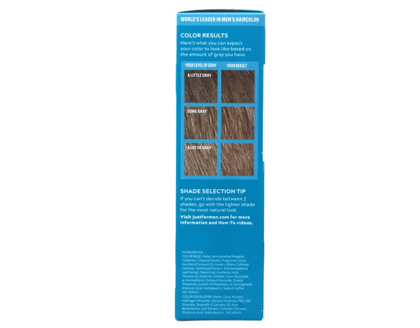 JUST FOR MEN Brush-In Color Gel for Mustache & Beard, Blond M-10/15 1 Each (Pack of 7) Beauty & Personal Care Just for Men