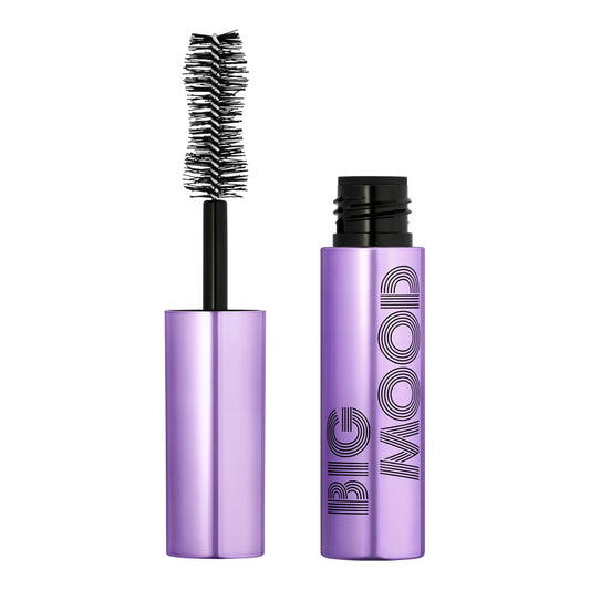 e.l.f. Big Mood Mascara, Instantly Creates Long-Lasting, Bold & Lifted, Voluminous Lashes, Infused with Jojoba Wax, Vegan , Deep Green Beauty & Personal Care e.l.f.