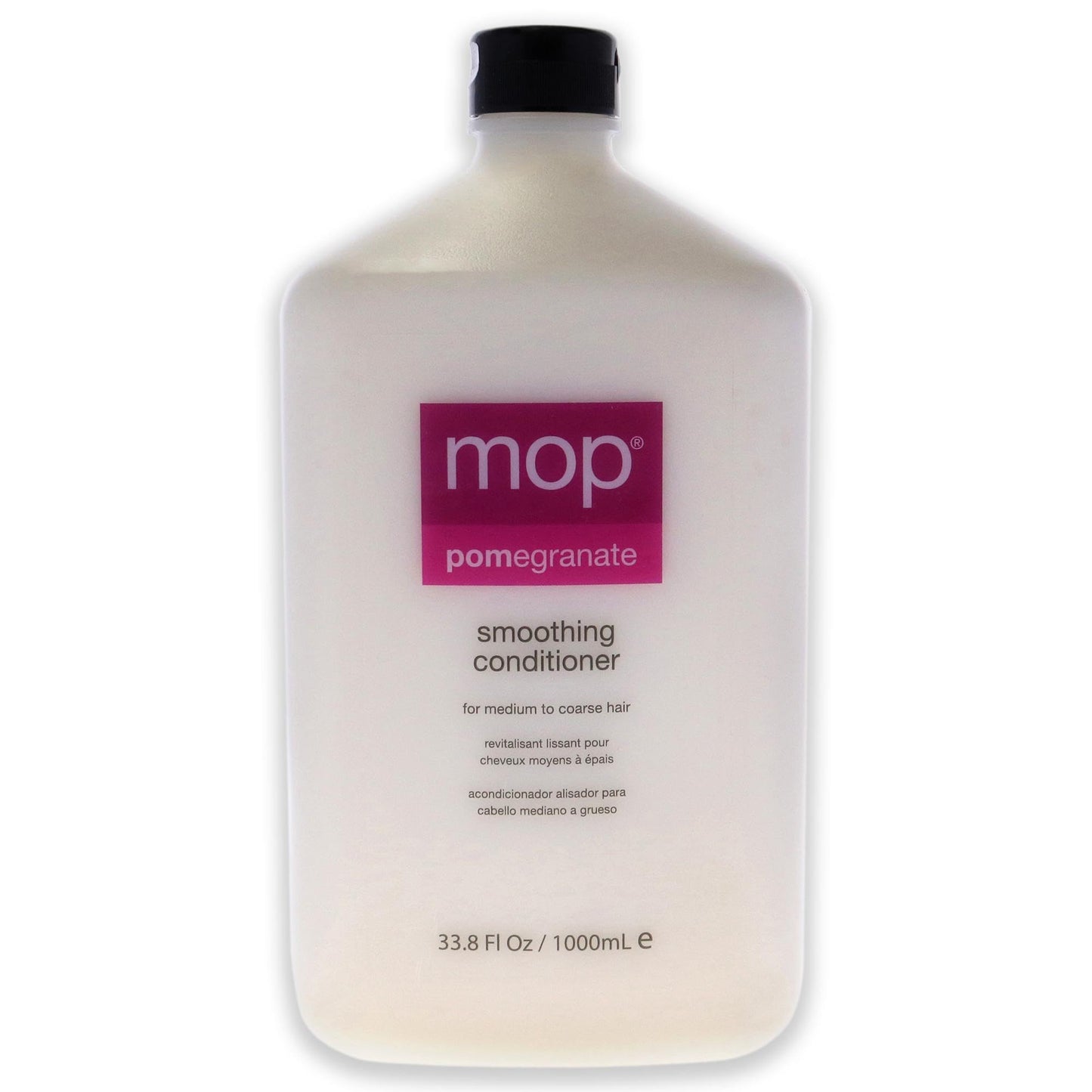 MOP Pomegranate Smoothing Conditioner For Medium to Coarse Hair - Moisturizing, Hydrating, Detangling - Strengthens Hair, Adds Shine, Anti-Frizz Beauty & Personal Care MOP