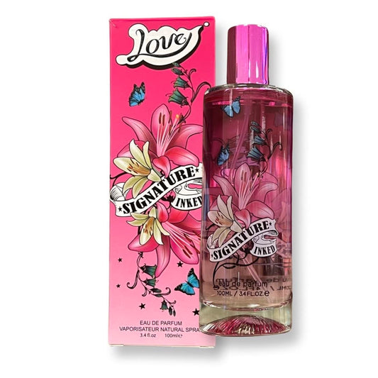 United Scents LOVE SIGNATURE INKED - Eau de Parfum for Women - Notes of Mango, Grapefruit, and Wild Strawberry - 3.4 Fl Oz Beauty & Personal Care United Scents
