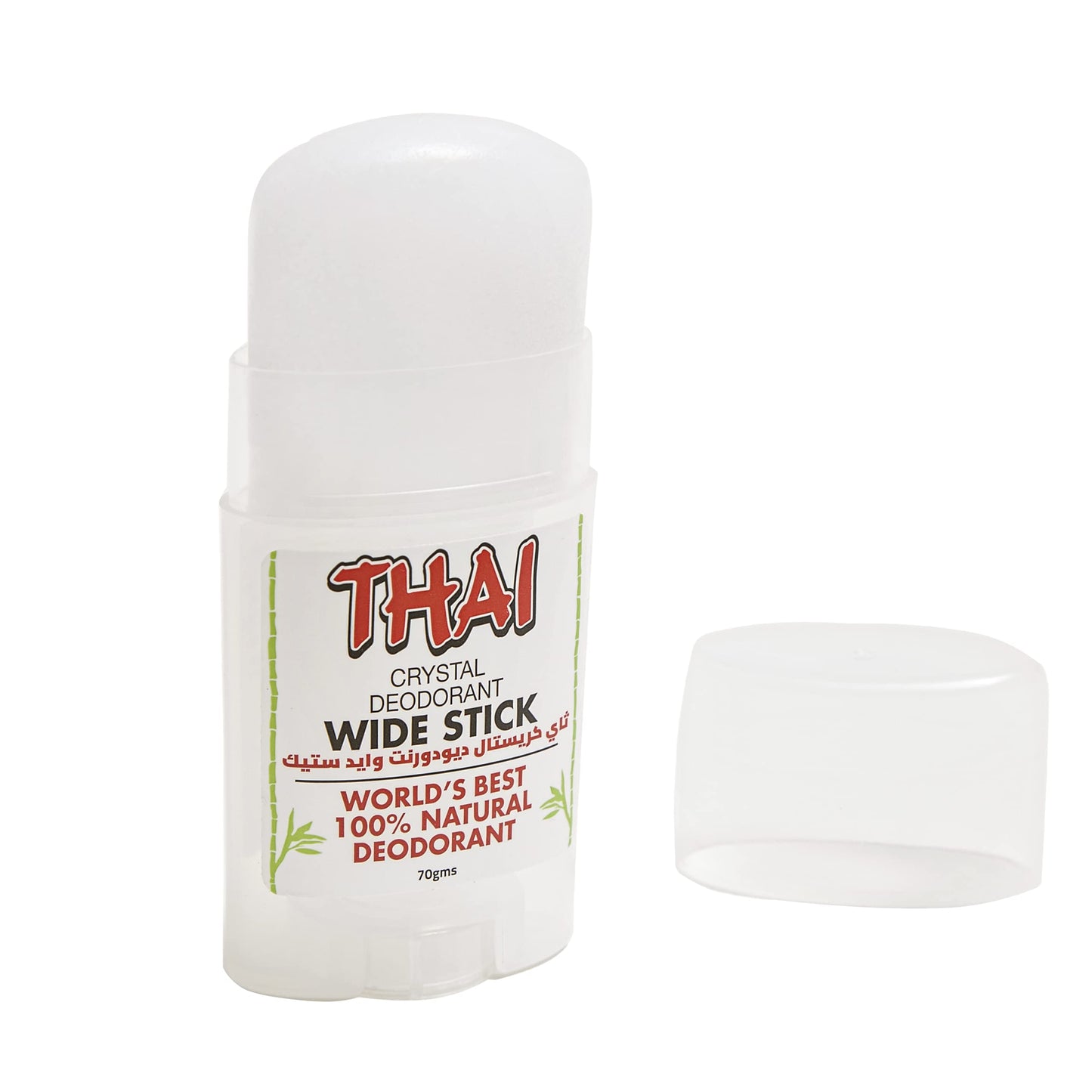 DEODORANT STONES OF AMERICA Thai Deodorant Wide Stick 70 gm, 0.02 Pound Beauty and Personal Care Thai Deodorant Stone