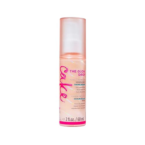 Cake Beauty The Glow Drop Iridescent Shine Serum, Vegan and Sulfate-Free, 2 oz Beauty & Personal Care Cake Beauty