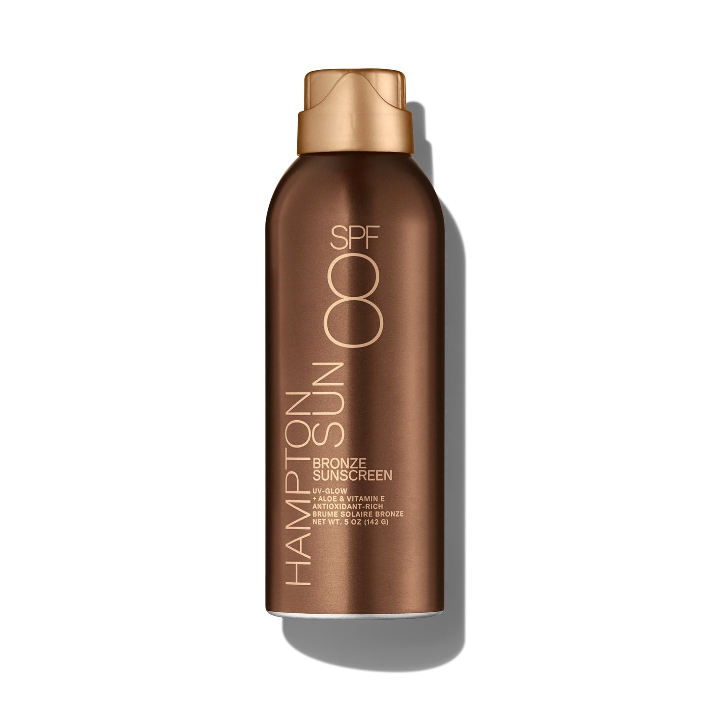 Hampton Sun SPF 8 Bronze Continuous Mist Sunscreen | Sunbathing Enhancer | Touch of Warm Bronze for an Instant, Radiant Glow | Antioxidant-Rich Beauty & Personal Care Hampton Sun