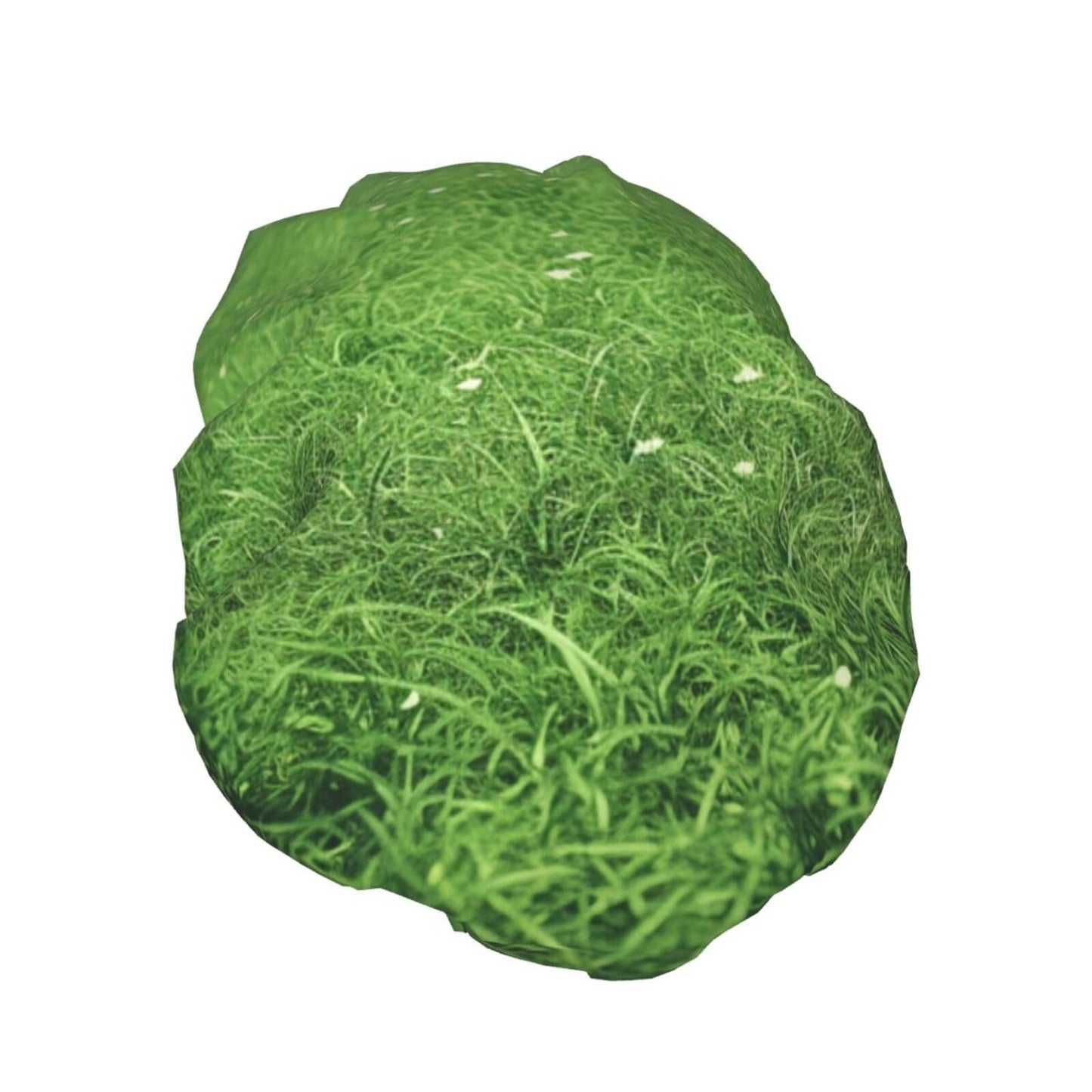 Green Lawn Shower Cap For Women Reusable Double Layers Bathing Bath Cap Hair Caps Waterproof Elastic Band Ladies Spa Salon Shower Hat Hair Caps Beauty and Personal Care GDSHJKLW