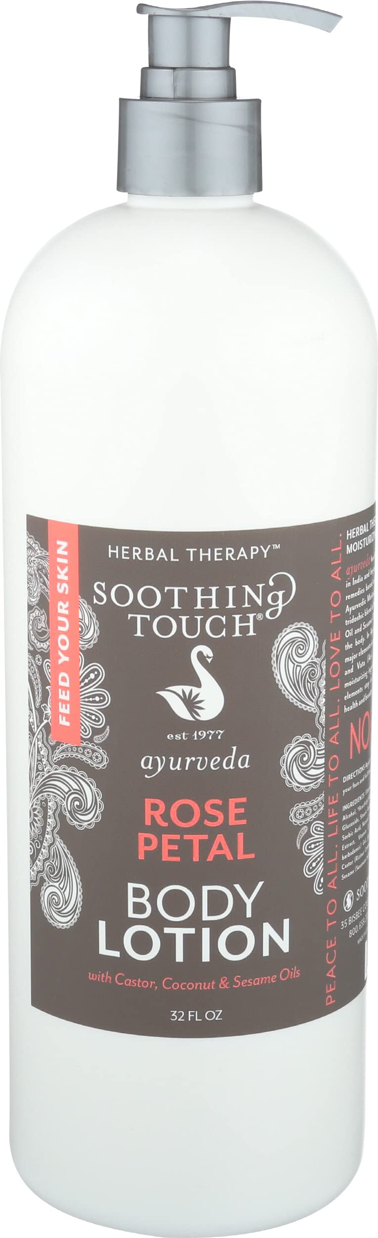 Soothing Touch, Rose Petal Body Lotion, 32 oz Beauty & Personal Care Soothing Touch
