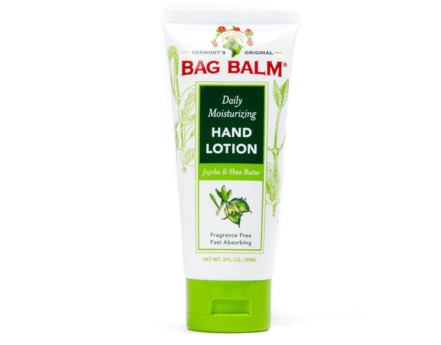 Bag Balm, Daily Moisturizing Hand & Body Lotion, Fragrance Free, 3 fl oz (89 ml) Beauty & Personal Care Bag Balm