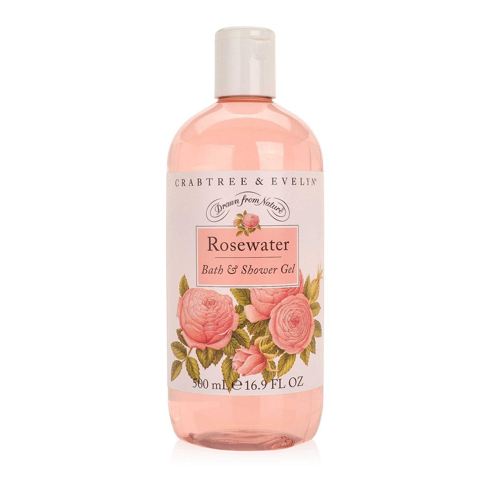 Crabtree & Evelyn Bath and Shower Gel, Rosewater, 16.9 Fl Oz Beauty & Personal Care Crabtree & Evelyn