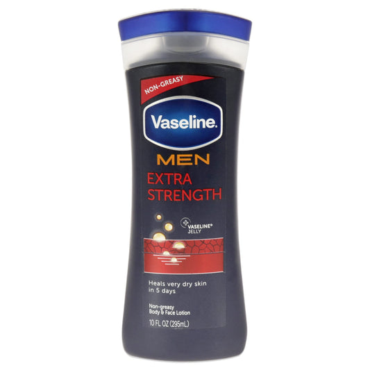Vaseline Mens Extra Strength Lotion 10 Ounce (295ml) (2 Pack) Beauty & Personal Care Vaseline
