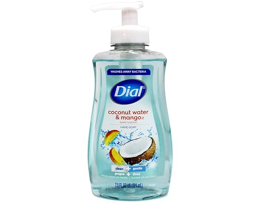 Dial Liquid Hand Soap, Coconut Water & Mango, 7.5 Fluid Ounces - 017000121581 017000121598 Beauty & Personal Care Camera